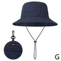 Outdoor Fisherman Hat Women Summer Sun Anti-UV Protection Camping Hiking Mountaineering Caps Men's Panama Fishing Bucket Hat