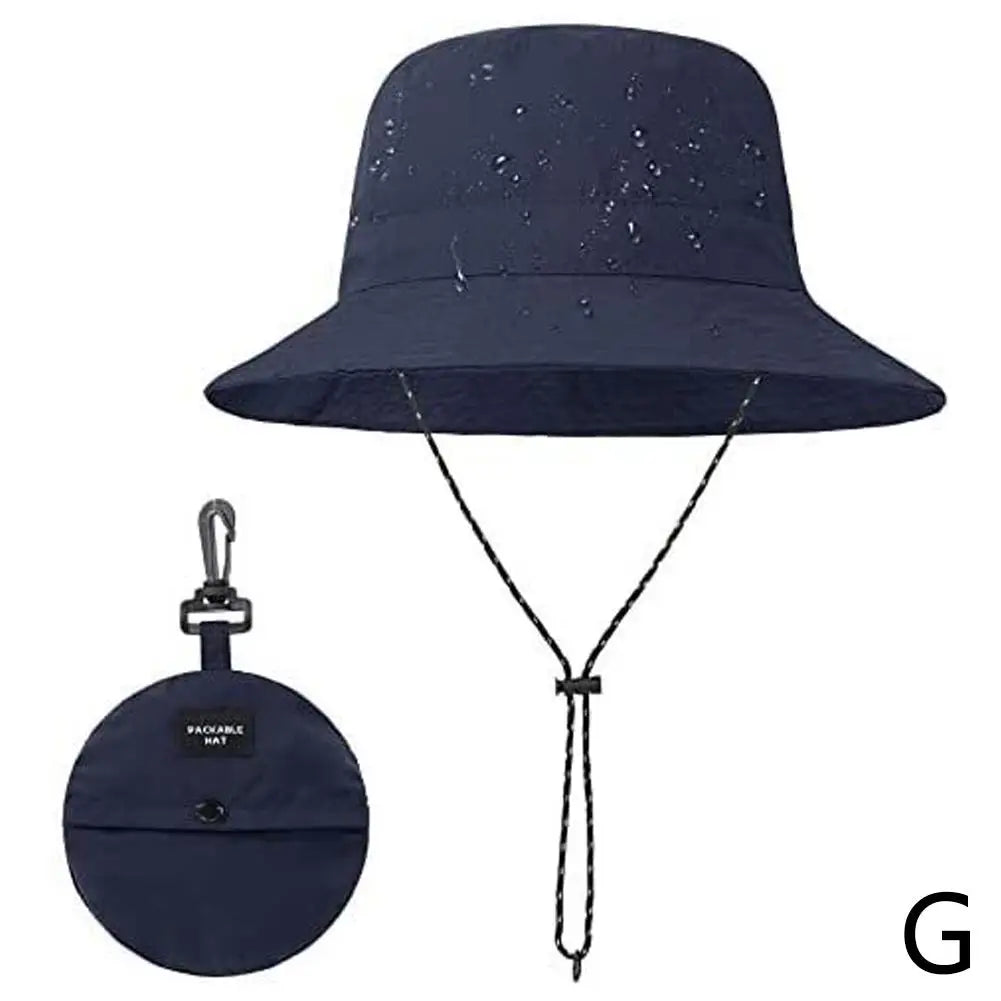 Outdoor Fisherman Hat Women Summer Sun Anti-UV Protection Camping Hiking Mountaineering Caps Men's Panama Fishing Bucket Hat