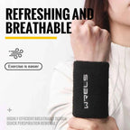 WRELS Wristbands Sweatbands Absorbent Stretchable Wrist Bands for Working Out Quick Drying Wrist Sweat Bands for Fitness