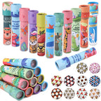 5/10pcs Rotating Kaleidoscope Science Toys for Kids Birthday Party Favors Goodie Pinata Fillers Classroom Rewards Baby Shower