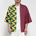Tanjiro & Zenitsu Anime Cosplay Costume – Kimono Haori Outfit