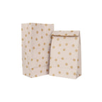 6/12/24pcs Mixed Style Kraft Craft Paper Bags Wave Dot Candy Cookie Packaging Bag Birthday Party Supplies Wedding Guest Gift Bag