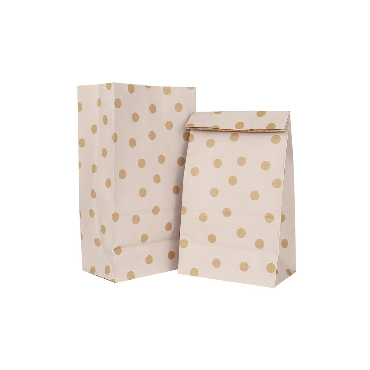 6/12/24pcs Mixed Style Kraft Craft Paper Bags Wave Dot Candy Cookie Packaging Bag Birthday Party Supplies Wedding Guest Gift Bag