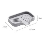Multifunctional Silicone Sink Tray with Drain – Soap, Sponge & Brush Organizer for Kitchen & Bathroom