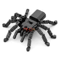 126 Pcs Talantula Black Spider Model Set Building Blocks Creative Animals MOC Construction Bricks Tricky Toy Halloween Kid Gifts