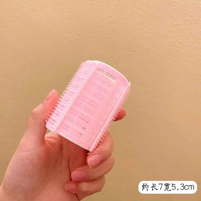 S/M/L Lazy Hair Rollers Hair Curlers Air Bangs Curling Rollers Plastic Self-adhesive Hair Curling Hairdressing Styling DIY Tool