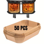 Disposable Air Fryer Paper Liners – Oil Proof Non-Stick Parchment Baking Paper