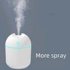250ML USB Mini Air Humidifier Aroma Essential Oil Diffuser For Home Car Ultrasonic Mute Mist Maker Diffuser with LED Color Lamp