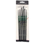 6pcs Artist Paint Brushes Set Artist Paintbrushes For Acrylic Oil Watercolor Acrylic Painting For Body Face Rock Canvas