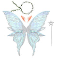 Butterfly Fairy Elf Costume Wing Princess Angel Wing Ears Star Fairy Stick Garland Set Halloween Cosplay Party Photography Props