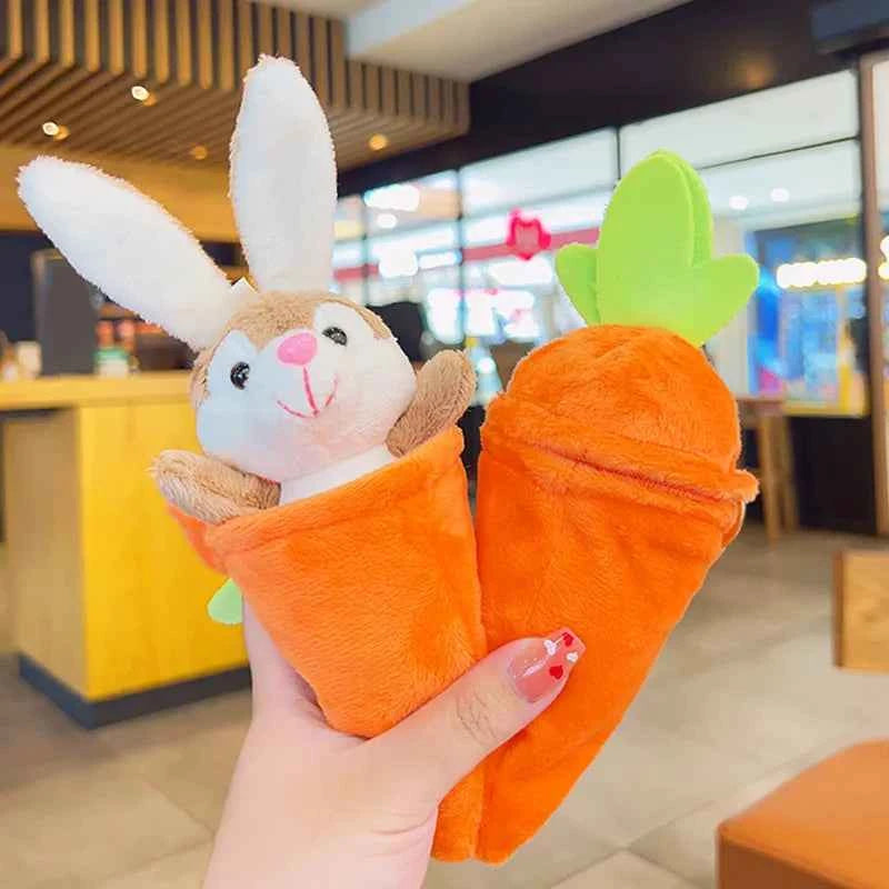 Rabbit Carrot Plush Pendant Detachable Rabbit Carrot Pendant