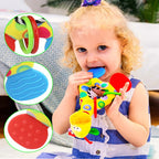 Soft Animal Hanging Handbells Rattles Plush Infant Baby Development Handle Sensory Toys WIth Teether Baby Toy For Newborn Gifts