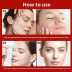 Real Collagen Fit, Collagen Wrapping Mask, Collagen 670,000ppm, Peel Off Facial Mask for elasticity, Hydrating, Glow, Glass Skin