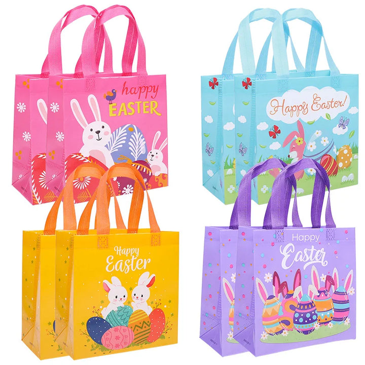 Cute rabbit-themed candy bag for kids' Easter party