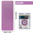 1/10pcs Cooling Towel Instant Relief Microfiber Cool Towels Chilling Neck Wrap Ice Cold Rags Sports Fitness Camping Hiking