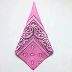 1/4/9pcs Men Women Bandana Hairband Cowboy Mens Biker Sports Headwear Wrist Hairwrap Single Sided Head Wrap Scarf Paisley