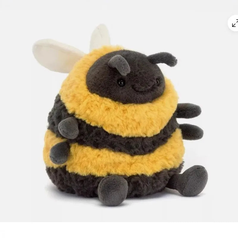 Adorable Bee Spring Plush Toy for Kids Super Soft, Cuddly, and Cute Elephant , Perfect Soothing Plush Toy Gift