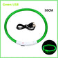 USB Rechargeable Luminous Collar Adjustable Led Glowing Dog Collar for Large Small Dogs Cat Night Light Collar Pet Safety Harnes - WTN Essentials 