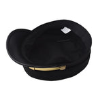 Anime JoJos Bizarre Kujo Jotaro Cosplay Cap Unisex Adult Metal Badge Hat Prop