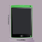 Multi-Size LCD Writing Tablet for Kids 6.5/8.5/10/12 Inch- Reusable Drawing Board, Eye Protection, Lock & Erase Educational Gift