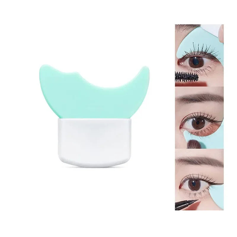 Wholesale  Multi-functional Eyeliner Stencil Wing Tips Silicone Eyeliner Aid Drawing Lipstick Wearing Aid Reusable Makeup Tools