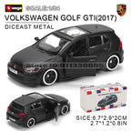 Bburago 1:64 golf Porsche 911 Shelby Raventon Mustang Lamborghini Collection Series Car Die Casting Model Gift Toy