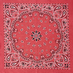New Fashion Hip Hop 100% Cotton Bandana Square Scarf Gradient Color Paisley Headband Printed For Women/Men/Boys/Girls