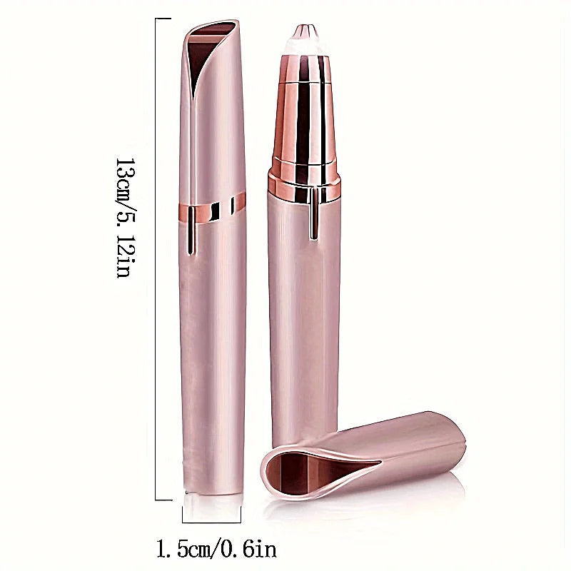 Electric Eyebrow Trimmer USB Rechargeable Mini Electric Eyebrow Trimmer - Convenient and Easy Facial Beauty Trimmer