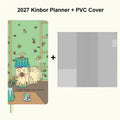 Kinbor 2027 Pocket Weekly Planner Notebook Limited Edition Week Journal Notebook Monthly Yearly Planning Book Travel Recording