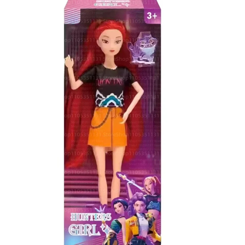 Kpop Anime Vinyl Doll Set – Rumi Mira Zoey Articulated Toy