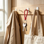 Stylish PU Leather Braided Woven Keychain Bag Pendant - A Perfect Gift for Men and Women!