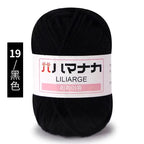 Milk Sweet Soft Cotton Baby Knitting Wool Yarn Thick Yarn Fiber Velvet Yarn Hand Knitting Wool Crochet Yarn for DIY Sweater