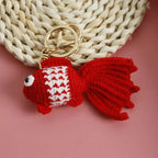 Ocean Animal Crochet Keychain Tropical Fish Bag Charm