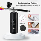 Air Brush With Compressor Portable Air Brush Air Brush Cake Painting Crafts Air Brush Art Painting Compressor Airbrush Pen Airbr