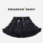 Children's Skirt Baby Girls Tutu Skirt Fluffy Children Ballet Kids Pettiskirt Baby Girl Skirts Princess Tulle Party Dance Skirts