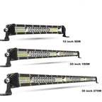 Slim Spot Flood LED Bar Off Road 12V 24V LED Light Bar/Work Light For Car 4x4 Truck ATV SUV Boat lada Barra LED Lightbar