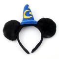 2026 Mickey Mouse Plush Magic House Disney Headwear Cosplay Decoration Christmas Party Cloth Hair Band Adult Kids Halloween Part