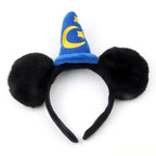 2026 Mickey Mouse Plush Magic House Disney Headwear Cosplay Decoration Christmas Party Cloth Hair Band Adult Kids Halloween Part