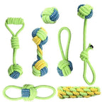 Pet Dog Toys for Large Small Dogs Toy Interactive Cotton Rope Mini Dog Toys Ball for Dogs Accessories Toothbrush Chew Puppy Toy - WTN Essentials 