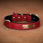 Personalized Dog Collar Custom Engraved PU Leather Dog Collars Free Engraving ID Tag Nameplate For Small Medium Large Dogs - WTN Essentials 