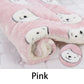 Flannel Pet Sleeping Mat & Dog Bed