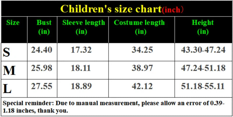 Kids Denim Anime Character Costume – Halloween Party Outfit