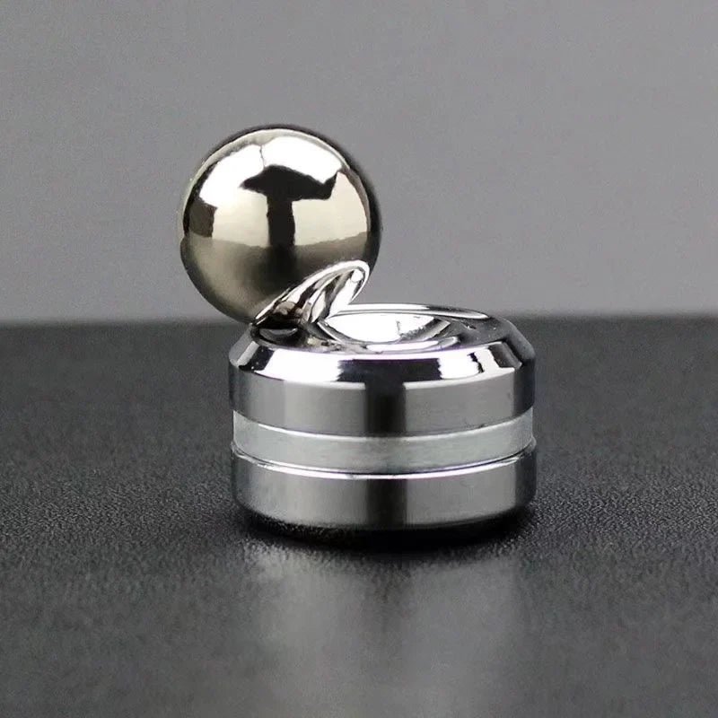 Metal Fidget Spinner Stress Relief Toy – Kinetic Desk Focus Gadget