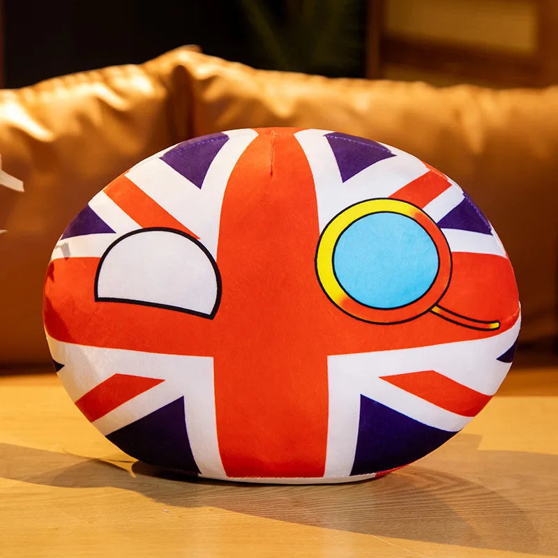 70 styles 10cm Country Ball Plush Toys Polandball Pendant Country Balls Countryball Stuffed Doll Toy Christmas Gift for Kids
