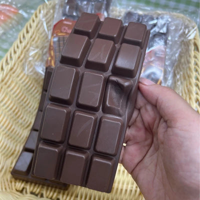 Simulated Chocolate Squeeze Toy PU Soft and Slow Rebound Office Stress Relief Toy Hand Relaxation Gift Desktop Ornament
