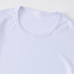 2/4/6-Pcs Four Seasons Men's Solid Color Round Neck Short Sleeve Top With Printed Cuffs Youth Sports And Leisure Fashion T-Shirt