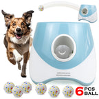 Automatic Dog Tennis Ball Launcher – Rechargeable Interactive Ball Throwing Machine for Small & Medium Dogs
