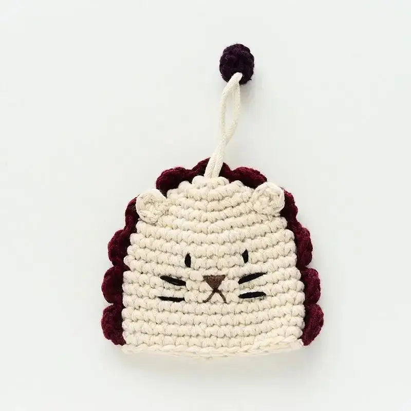Cute Crochet Cactus Keychain Decorative Bag Charm