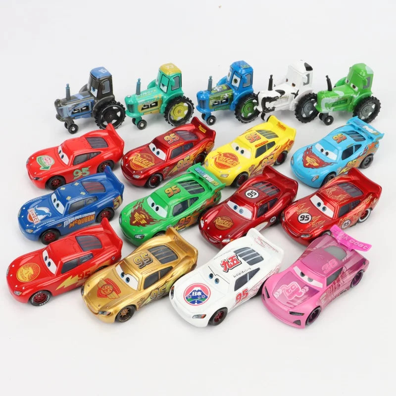 34 Styles Car toy Pixar Cars racing Lightning McQueen 1:55 Metal Diecast Car Kids Toy Car Christmas gift