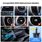 TOPK Magnetic Car Phone Mount in Car Phone Holder Air Vent Magnetic, 6 N52 Magnets Universal Mobile Phone Holders for iPhone 15